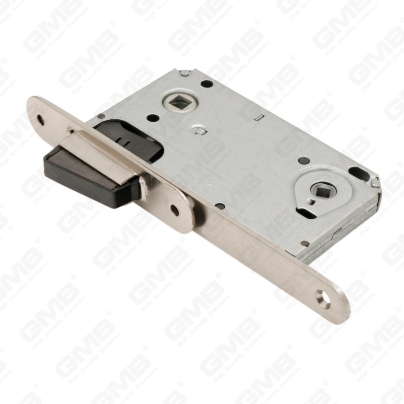 Cerradura de puerta de embutir silenciosa con embutir de seguridad, cierre magnético, cuerpo de cerradura con orificio para WC (CX9050B)