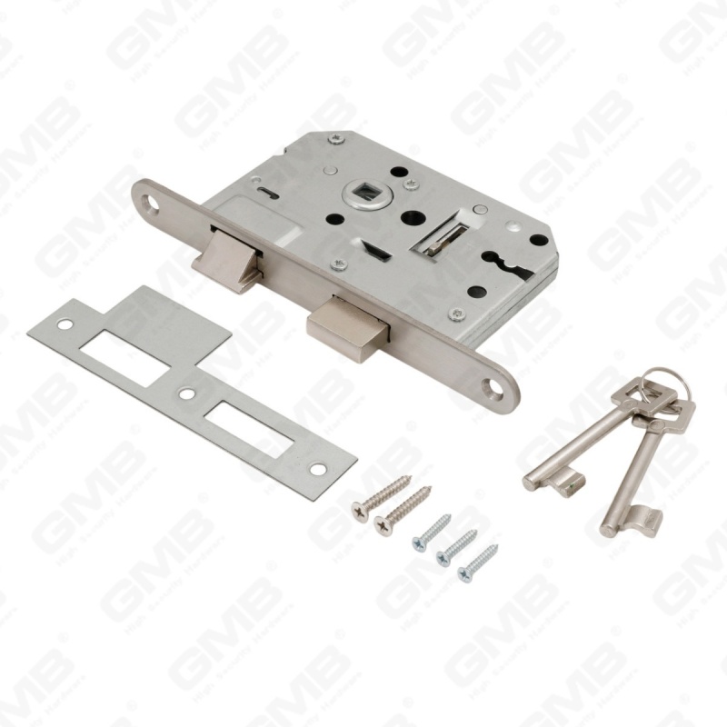 Cerradura de puerta de embutir de alta seguridad Cerrojo de latón Zamak Cerradura residencial de día y noche con llave para puerta interior Cuerpo de cerradura (5300)