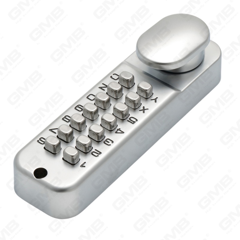 Cerradura de combinación digital inteligente de aleación de zinc Cerradura de manija de puerta con teclado de contraseña mecánica (20B)