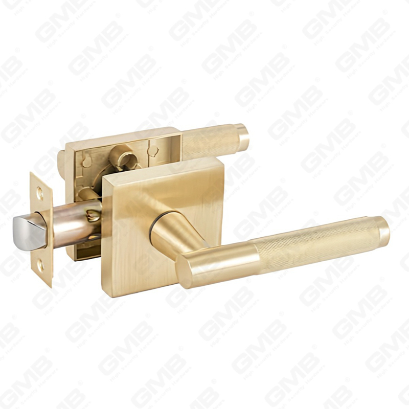 Cerradura de puerta interior de aluminio/aleación de Zinc estándar ANSI UL, cerradura de palanca de manija de seguridad cilíndrica comercial Tubular (9163X)