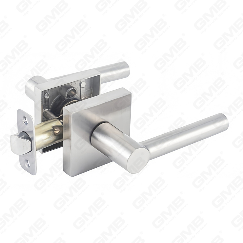 Cerradura de puerta interior de aleación de zinc/aluminio estándar ANSI UL, cerradura de palanca de manija de seguridad cilíndrica comercial tubular (9167)