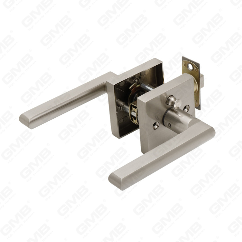 Cerradura de puerta interior de aleación de zinc/aluminio estándar ANSI UL, cerradura de palanca de manija de seguridad cilíndrica comercial tubular (9165)