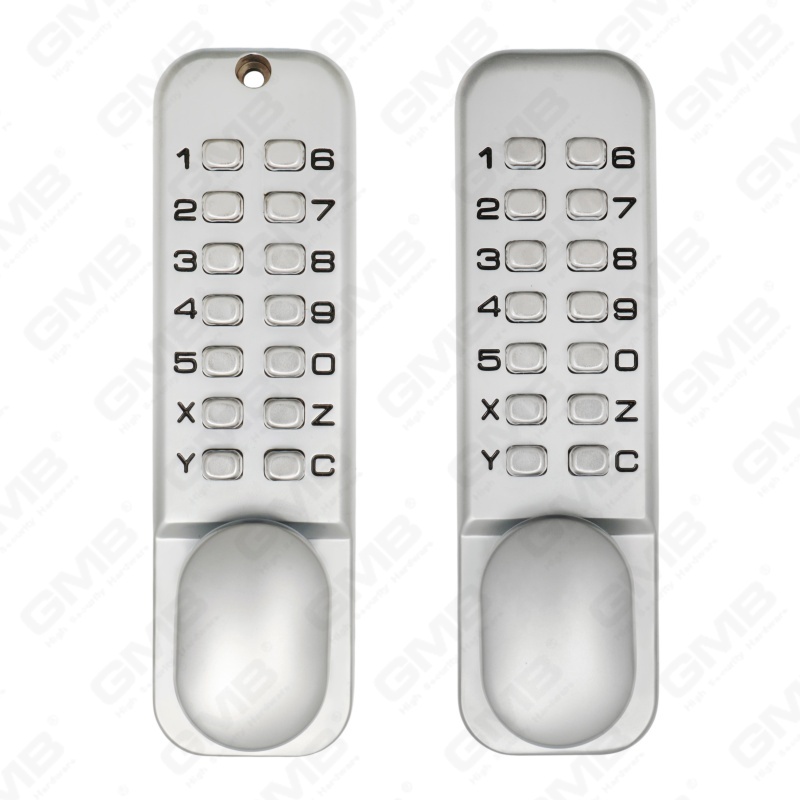Cerradura de combinación digital inteligente de aleación de zinc Cerradura de manija de puerta con teclado de contraseña mecánica (20B)