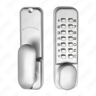 Cerradura de combinación digital inteligente de aleación de zinc Cerradura de manija de puerta con teclado de contraseña mecánica (20S)