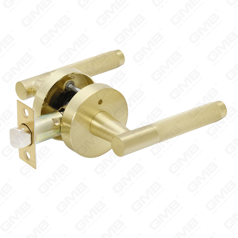 Cerradura de puerta interior de aluminio/aleación de Zinc estándar ANSI UL, cerradura de palanca de manija de seguridad cilíndrica comercial Tubular (9163X)