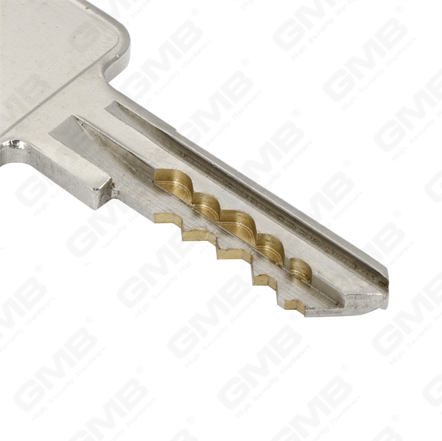En1303 Cilindro de cerradura de puerta de latón de perfil europeo de alta seguridad con chavetero F (GMB-CY-24)