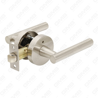 Cerradura de puerta interior de aleación de zinc/aluminio estándar ANSI UL, cerradura de palanca de manija de seguridad cilíndrica comercial tubular (9163)