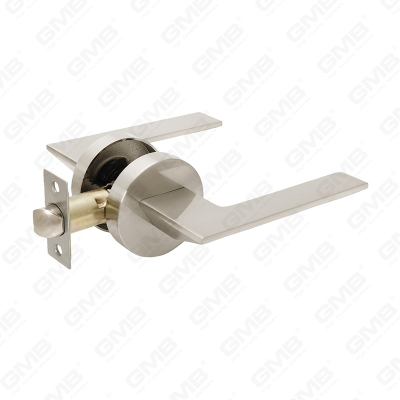 Cerradura de puerta interior de aluminio/aleación de Zinc estándar ANSI UL, cerradura de palanca de manija de seguridad cilíndrica comercial Tubular (9168)