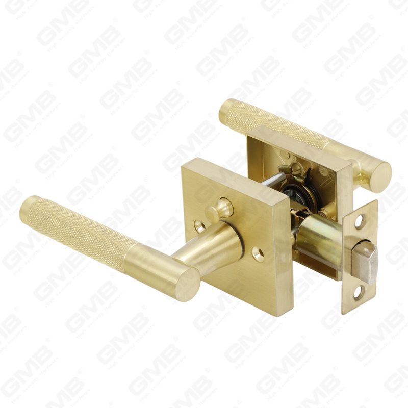 Cerradura de puerta interior de aluminio/aleación de Zinc estándar ANSI UL, cerradura de palanca de manija de seguridad cilíndrica comercial Tubular (9163X)