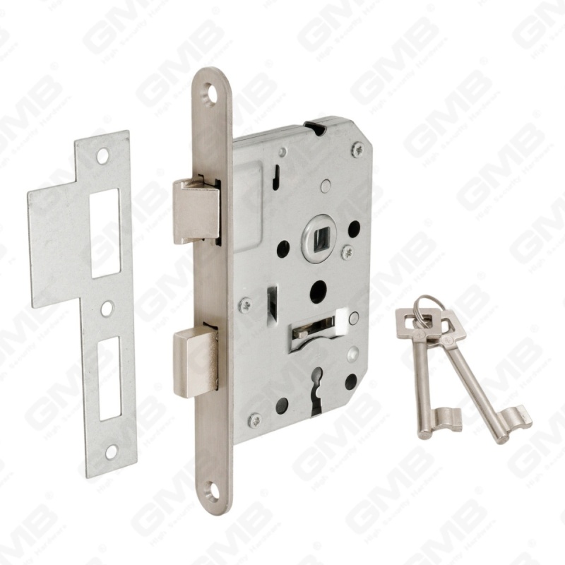 Cerradura de puerta de embutir de alta seguridad Cerrojo de latón Zamak Cerradura residencial de día y noche con llave para puerta interior Cuerpo de cerradura (5300)