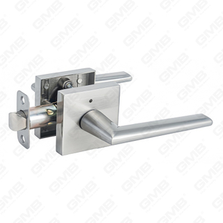 Cerradura de puerta interior de aluminio/aleación de zinc estándar ANSI UL, cerradura de palanca de manija de seguridad cilíndrica comercial tubular (9182)