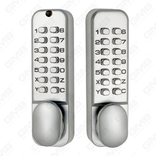 Cerradura de combinación digital inteligente de aleación de zinc Cerradura de manija de puerta con teclado de contraseña mecánica (20B)