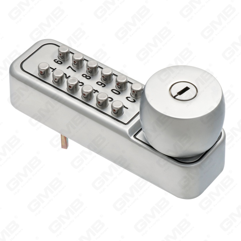 Cerradura de combinación Digital inteligente de aleación de Zinc, cerradura de manija de puerta con teclado de contraseña mecánica (209B)