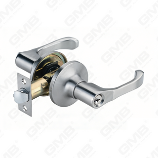 Cerradura de puerta interior de aluminio de aleación de Zinc estándar ANSI UL, cerradura de palanca de manija de seguridad comercial Tubular de servicio (8002)